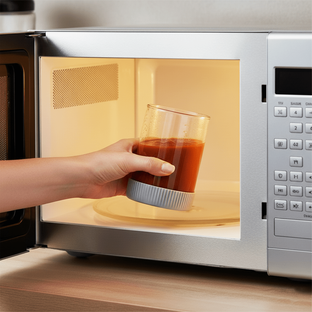 Premium Microwave Safe Borosilicate Glass Canister with Vacuum Lid