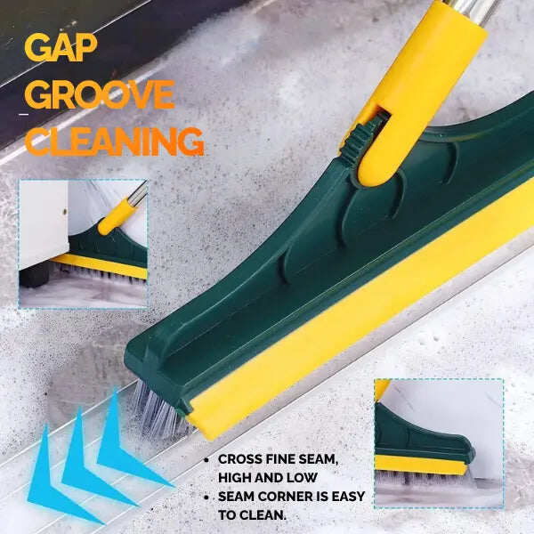 CleanEdge – 2-in-1 Scrubbing Brush | Corner Wiper | Flexible Head