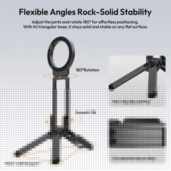 Strong Magnetic Phone Tripod for iPhone (50% OFF)