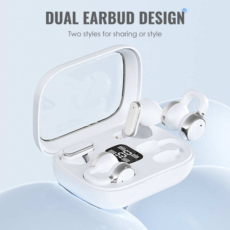 4-in-1 Wireless Earbuds with LED Case