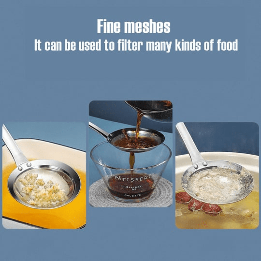 Stainless Steel Filter Spoon