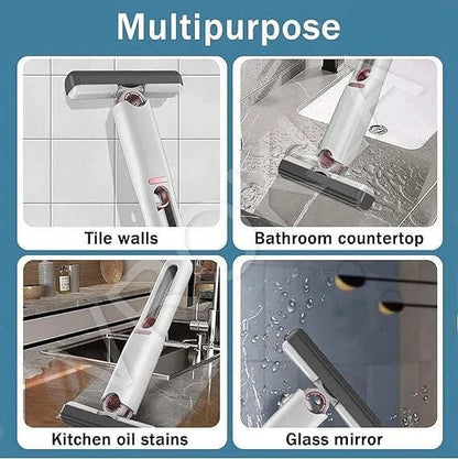 2-in-1 Mop | Self-Squeezing Roller | Lightweight & Space-Saving