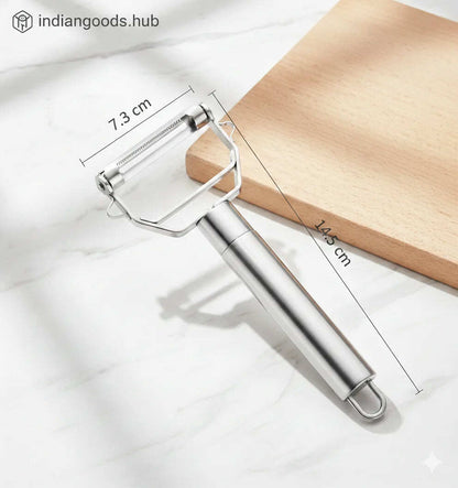 3 in 1 Stainless Peeler | Sharp Blades, Anti-Rust | For Quick, Clean Prep