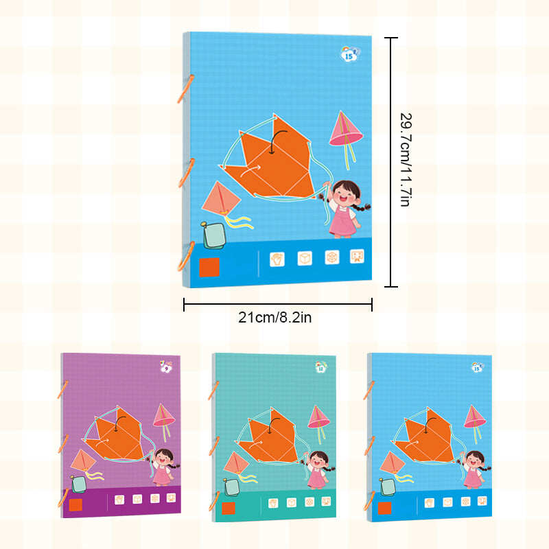 Pull String 3D Geometry Learning Book