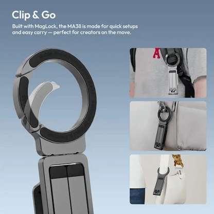 Strong Magnetic Phone Tripod for iPhone (50% OFF)